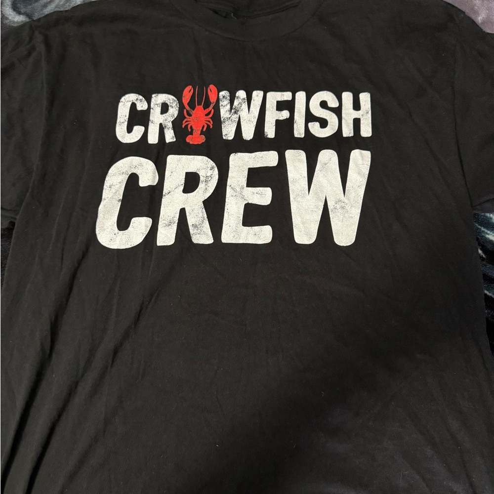 Crawfish Crew Black T-Shirt